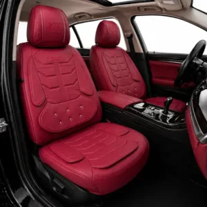 أغطية مقاعد السيارة Caldos Lux باللون العنابي – KTZ-1840