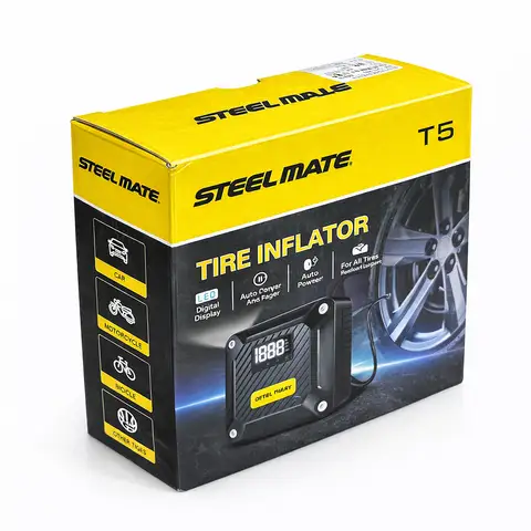 منفاخ هواء كهربائي للسيارة Steelmate T5 بجهد 12V