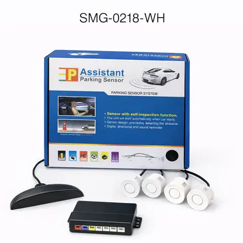 نظام حساسات ركن خلفية بيضاء SMG-0218