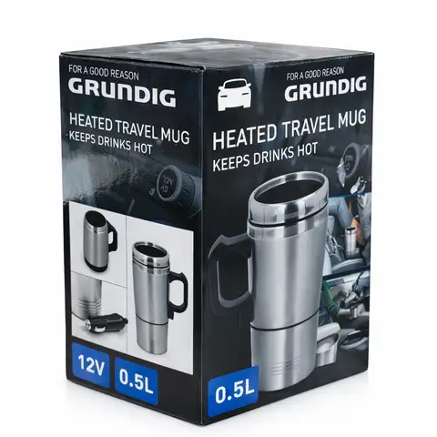 ترمس تسخين محمول من الفولاذ المقاوم للصدأ 12V – SG-11566
