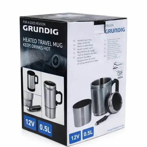 ترمس تسخين محمول من الفولاذ المقاوم للصدأ 12V – SG-11566